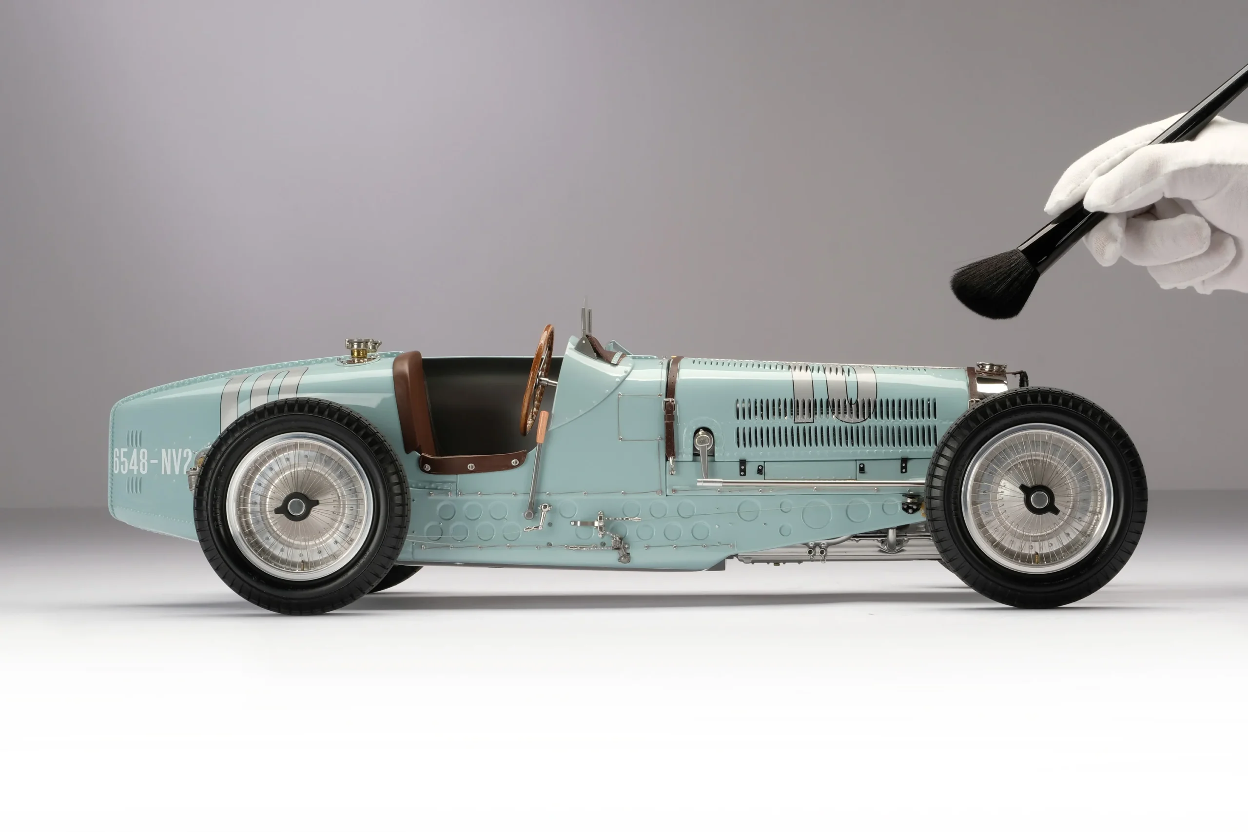 Amalgam BUGATTI Type 59 - 1935 Belgian Grand Prix - Wimille -1/8 – Bild 12