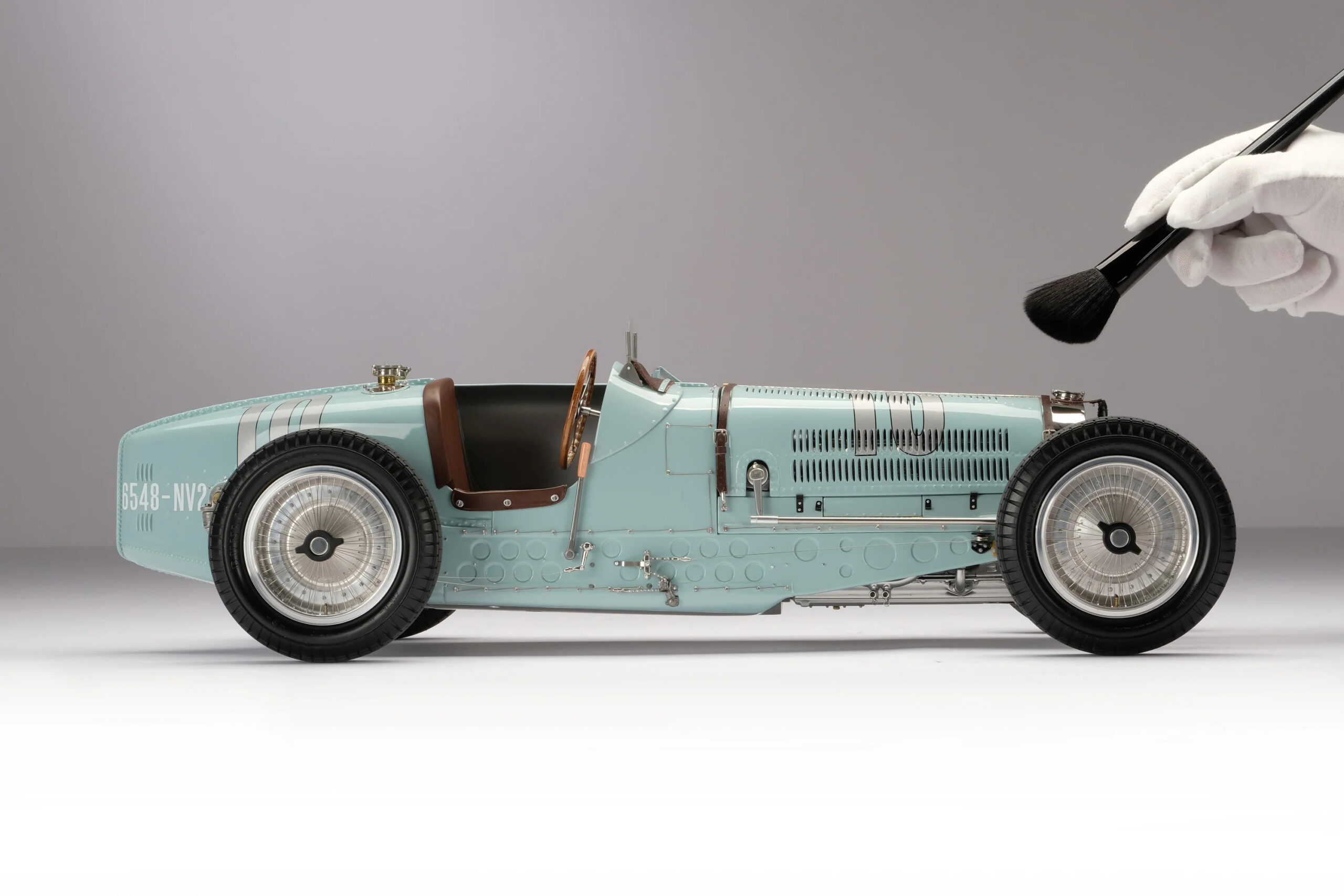 Amalgam BUGATTI Type 59 - 1935 Belgian Grand Prix - Wimille -1/8