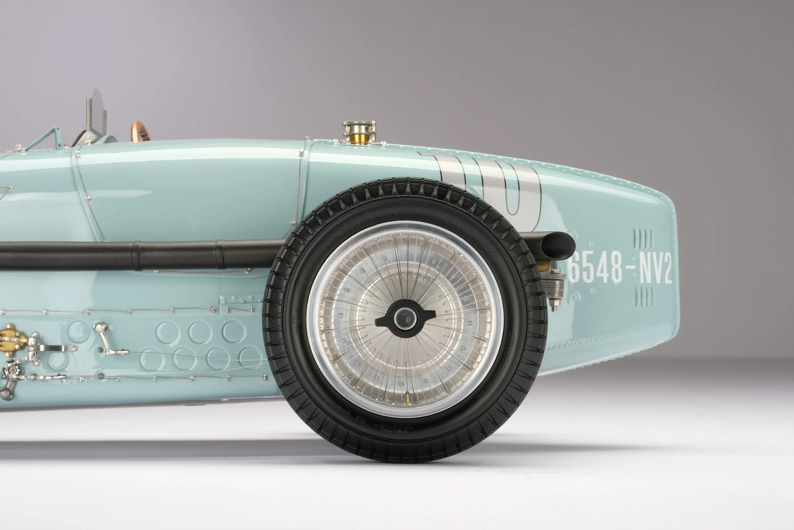 Amalgam BUGATTI Type 59 - 1935 Belgian Grand Prix - Wimille -1/8 – Bild 8