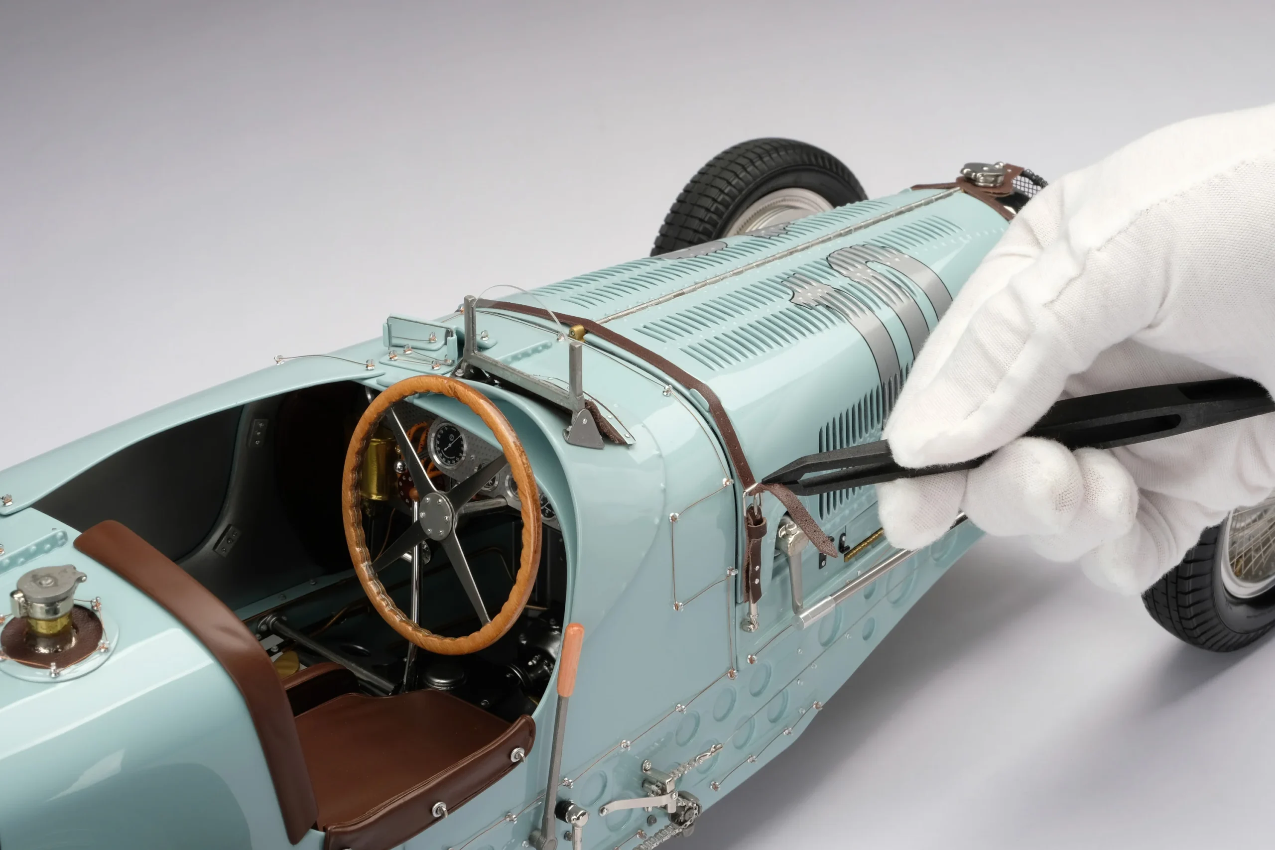 Amalgam BUGATTI Type 59 - 1935 Belgian Grand Prix - Wimille -1/8 – Bild 7