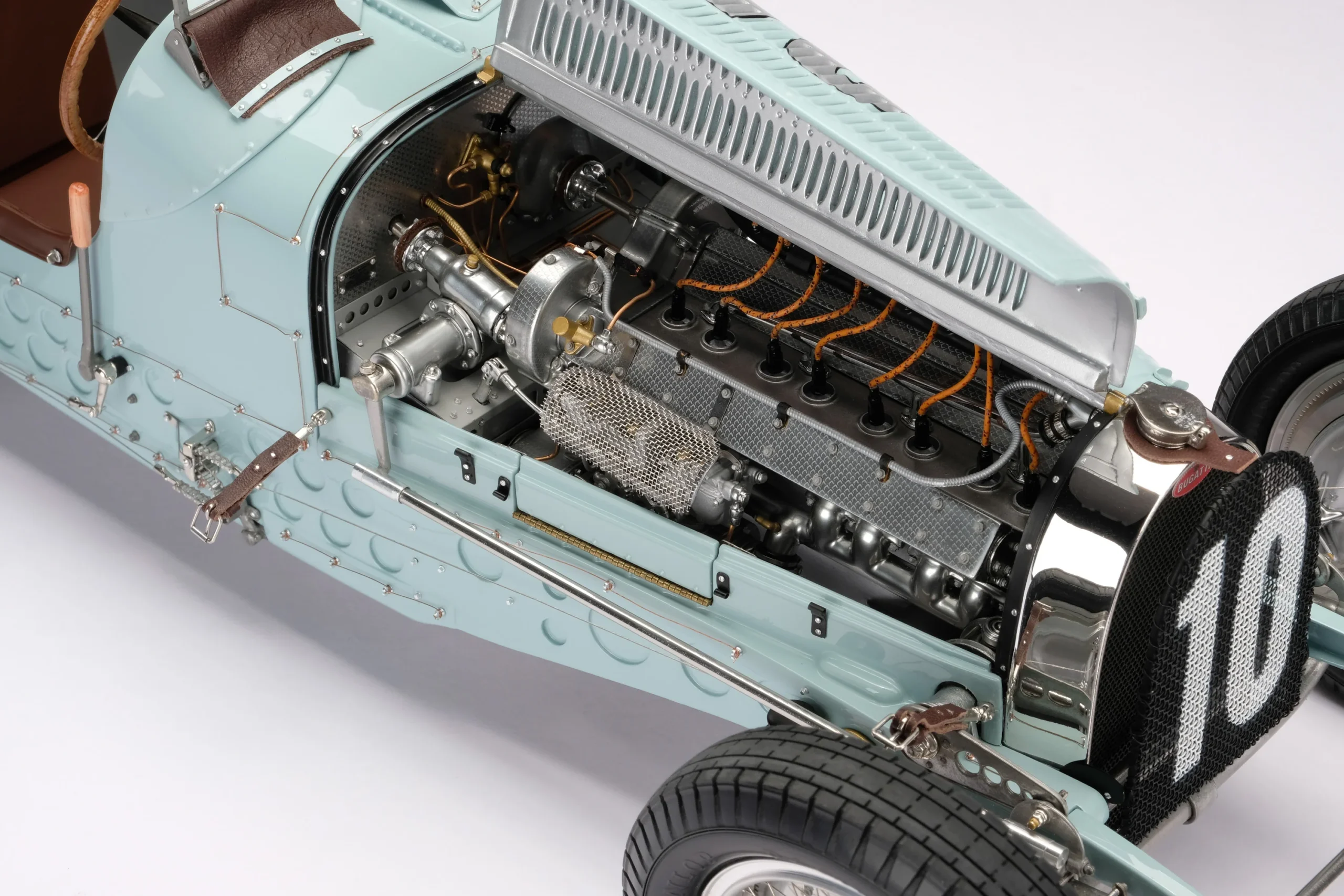 Amalgam BUGATTI Type 59 - 1935 Belgian Grand Prix - Wimille -1/8 – Bild 6