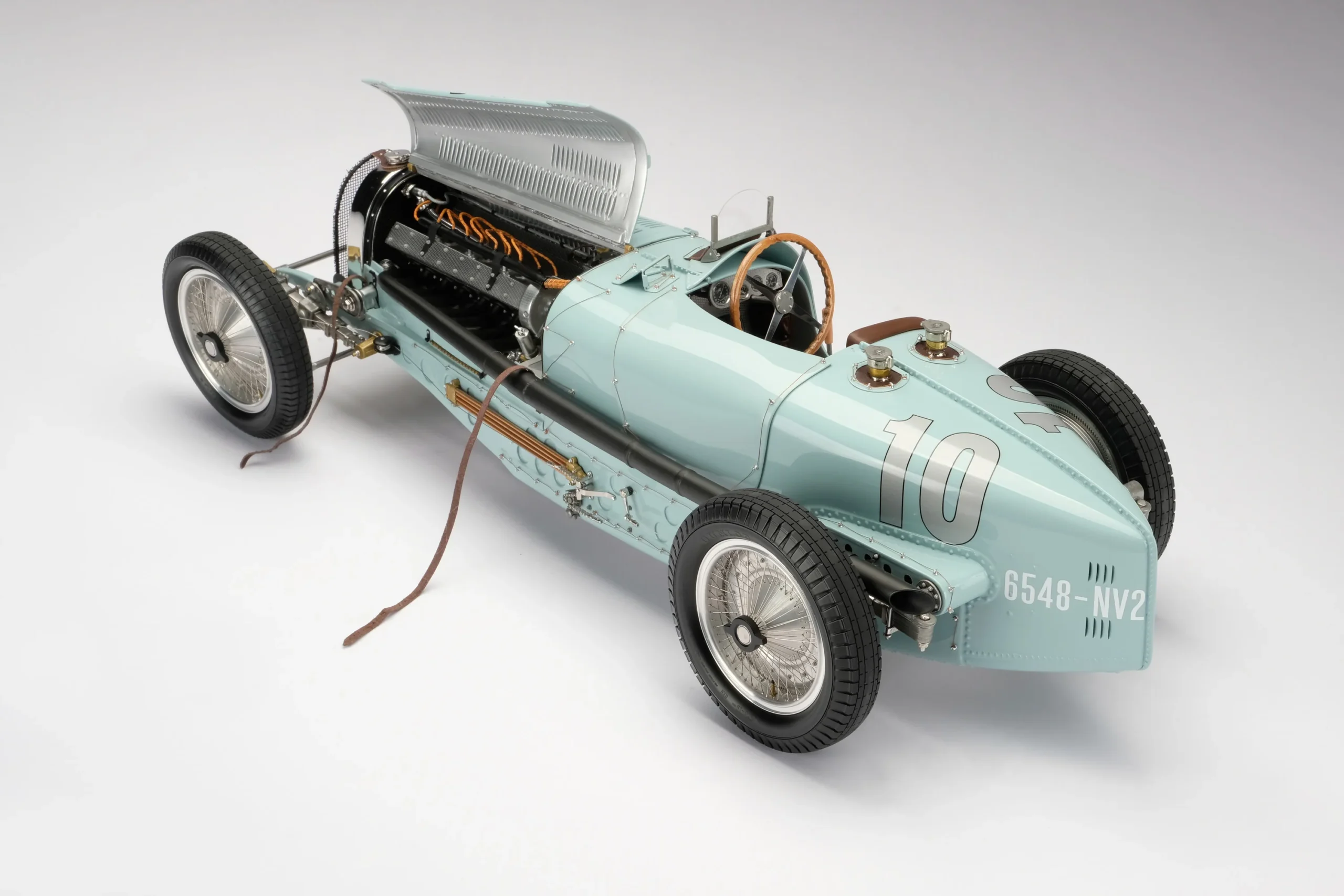 Amalgam BUGATTI Type 59 - 1935 Belgian Grand Prix - Wimille -1/8 – Bild 4