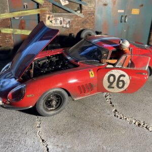 CMC Ferrari 275 GTB/C, 24h Frankreich 1966, Biscaldi/de Bourbon-Parme, #26, one of one weathered by Klaus Exner - 1/18