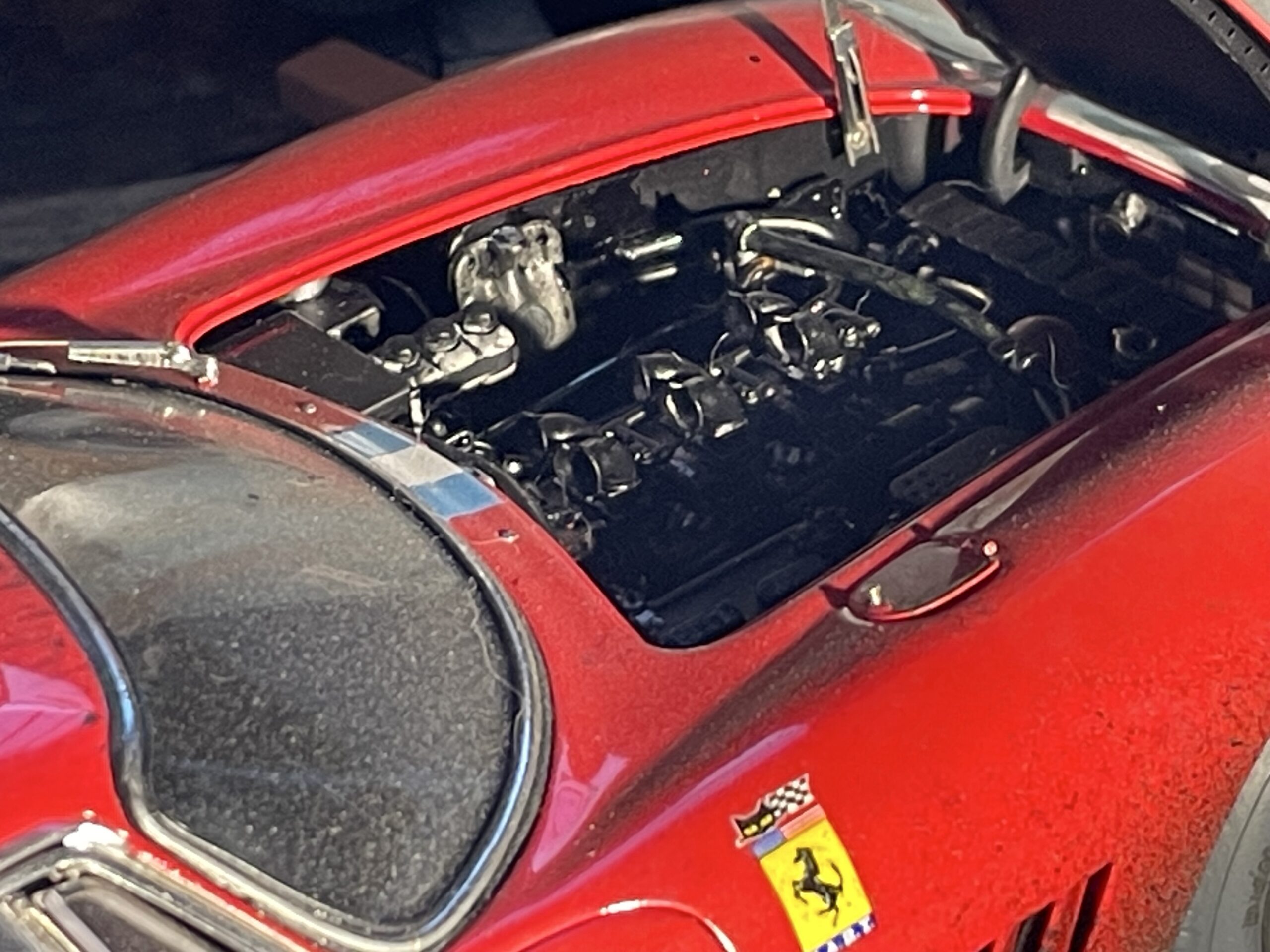 CMC Ferrari 275 GTB/C, 24h Frankreich 1966, Biscaldi/de Bourbon-Parme, #26, one of one weathered by Klaus Exner - 1/18 – Bild 5