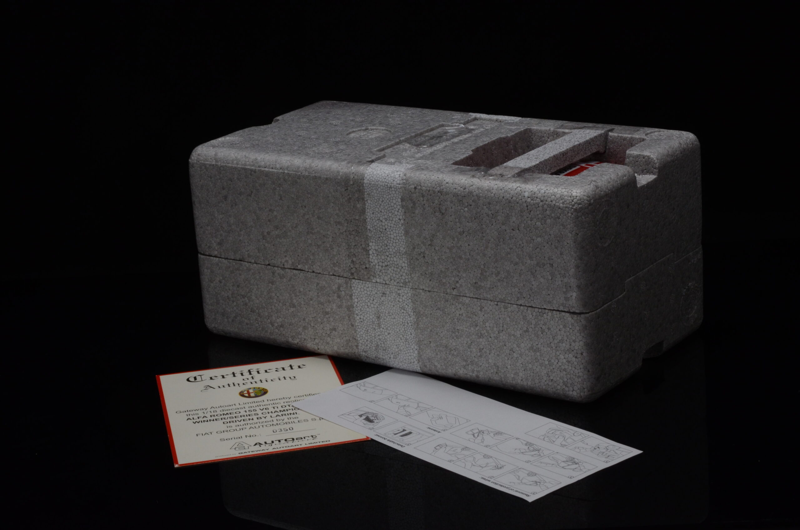 Alfa Romeo 155 V6 TI DTM 1993 Zolder Larini 1/18 – Bild 9