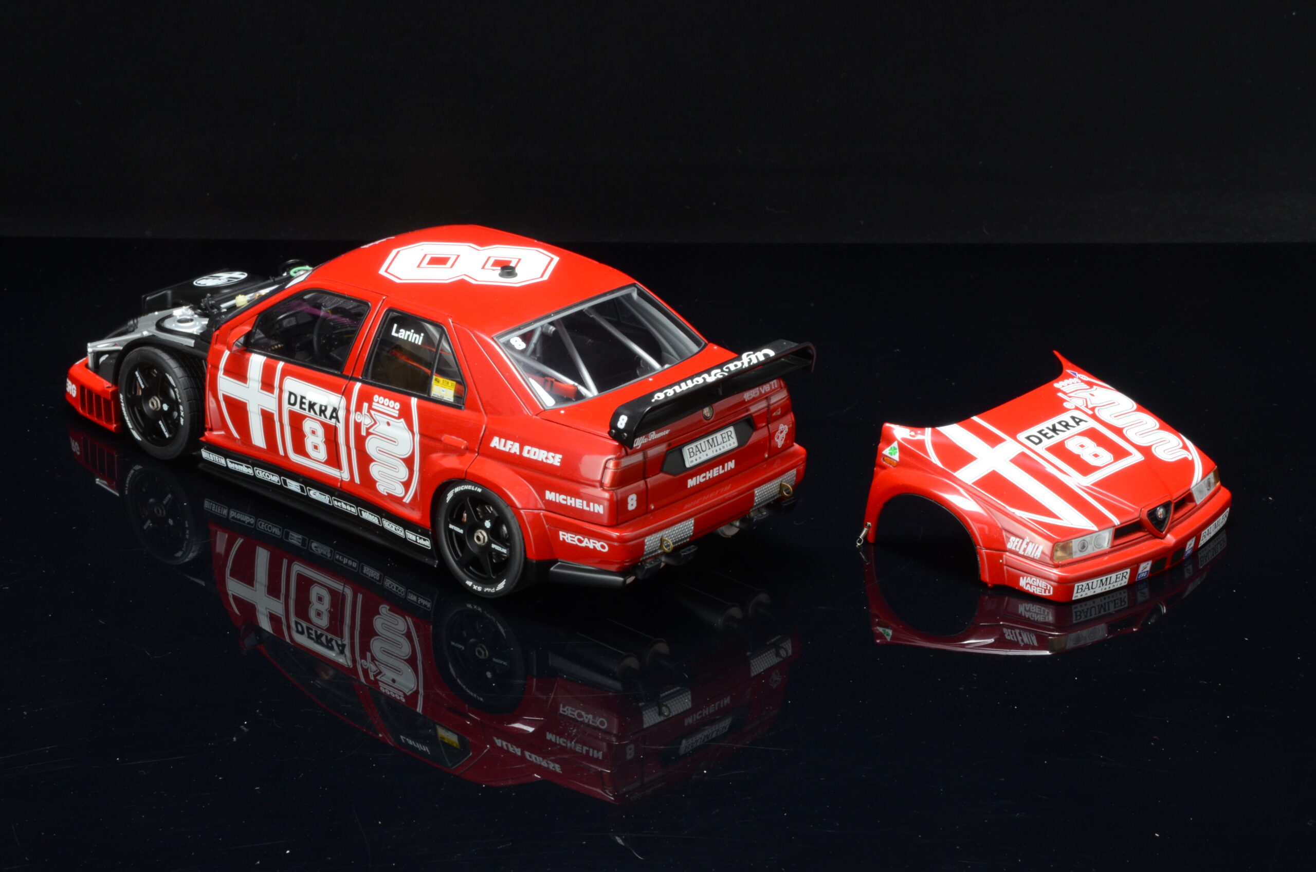 Alfa Romeo 155 V6 TI DTM 1993 Zolder Larini 1/18 – Bild 5