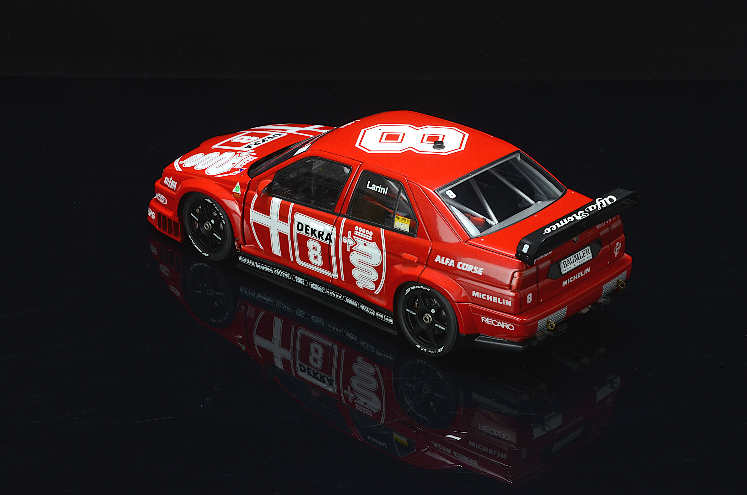 Alfa Romeo 155 V6 TI DTM 1993 Zolder Larini 1/18 – Bild 2