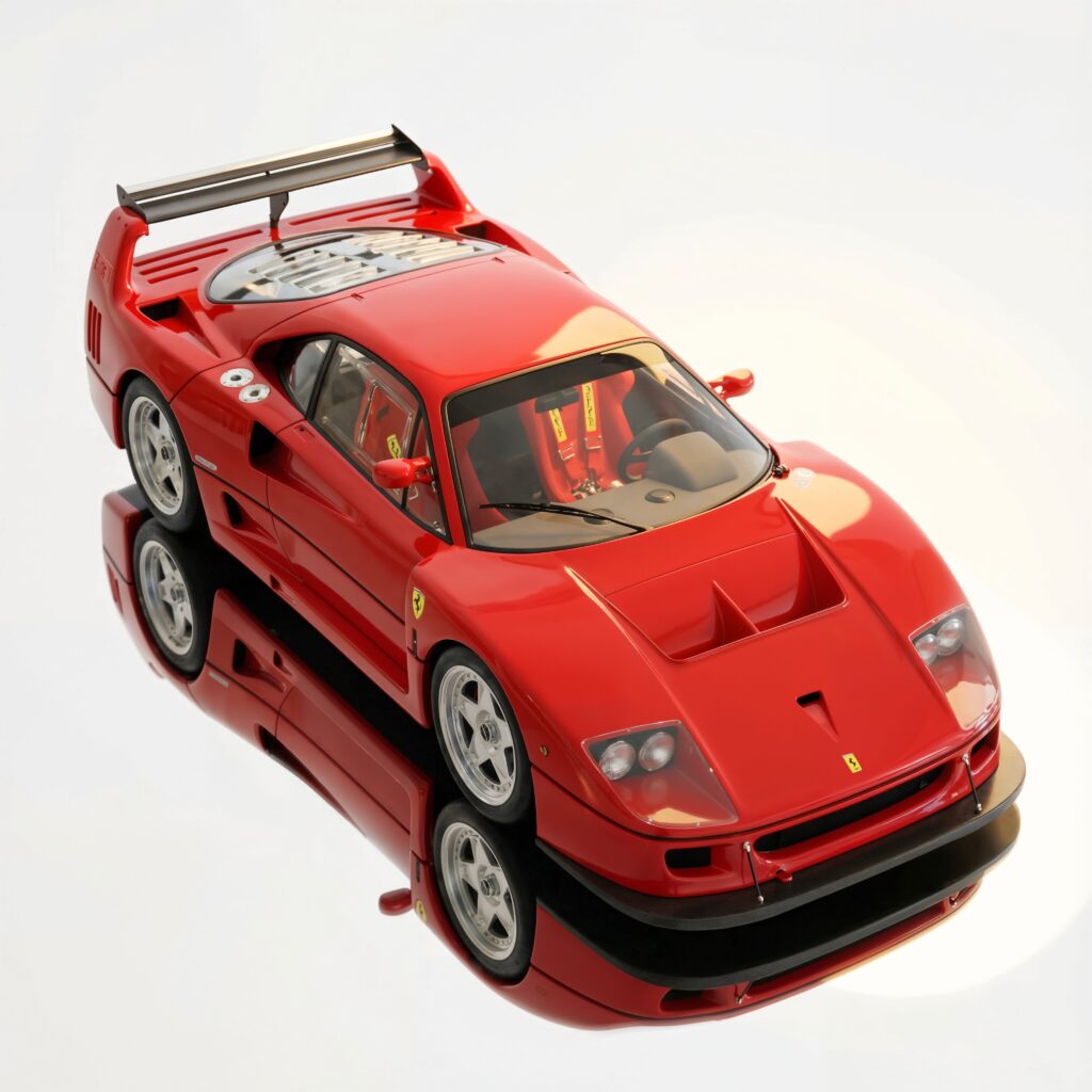 フェラーリ F40 コンペティツィオーネ 1/8スケール完成品モデル