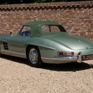 CMC Mercedes-Benz 300 SL,W198, Softtop , grün / grün Limited Edition 1500 Stück