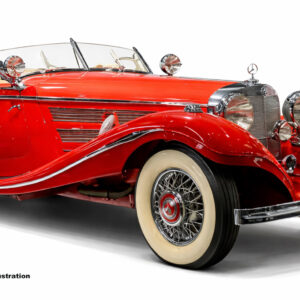 CMC Mercedes Benz 500K Spezial Roadster, red Exterieur red , Interieur beige Limited Edition 1500 Stück