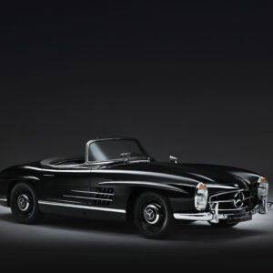 CMC Mercedes-Benz 300 SL,W198, Softtop open, schwarz / schwarz