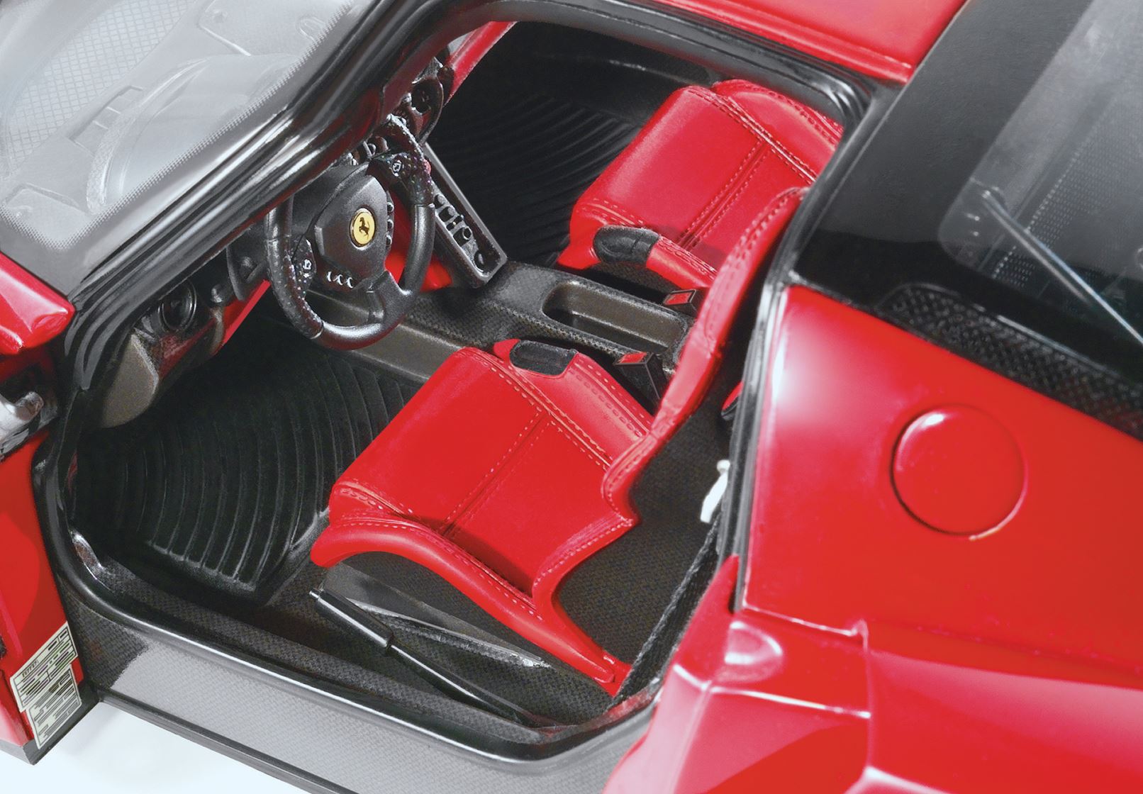 BBR Ferrari Enzo open diecast Rosso Corsa - Silver wheels - Luxury pack - 1/18 – Bild 2