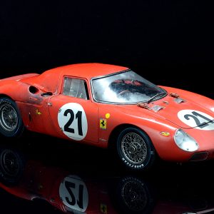 موديلcars24 طراز CMC فيراري 250 LM أصلي CMC الفائز بسباق لومان 1965 ريندت/جريجوري