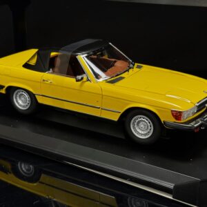 Norev Mercedes Benz 450 SL 1979 US-Version Yellow - 1/18