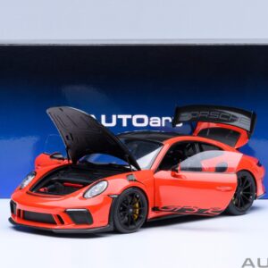 AUTOart Porsche 911 (991.2) GT3 RS Weissach Package (Lava Orange) 1/18