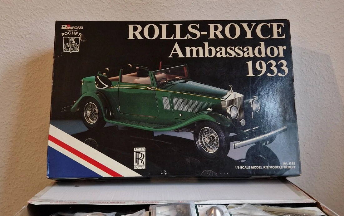 Pocher Rolls-Royce Ambassador 1933 K83 Bausatz - 1/8