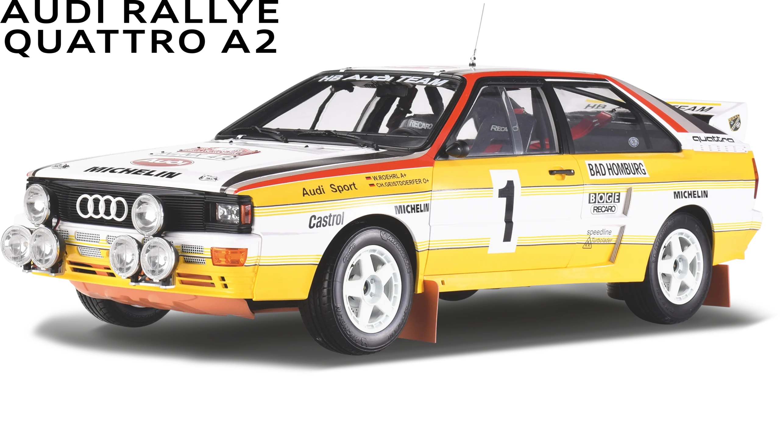 Hachette Audi Quattro A2 Bausatz - 1/8 – Bild 2