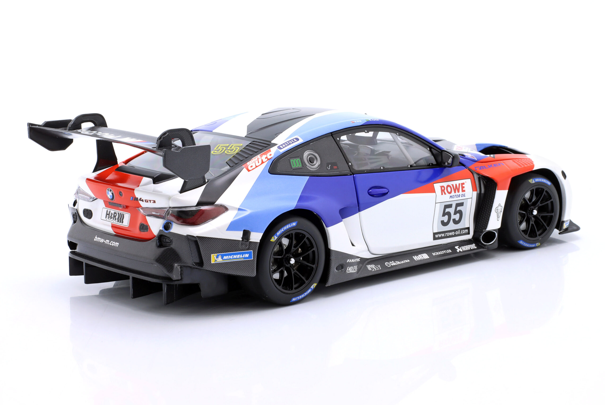 Minichamps BMW M4 GT3 #55 6h ADAC Ruhr-Pokal-Rennen 2021 Eng, Farfus - 1/18 - Image 6