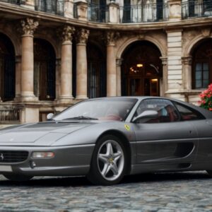 BBR Ferrari F355 F1 Berlinetta Challenge Grille - Silverstone Grey | 1:18