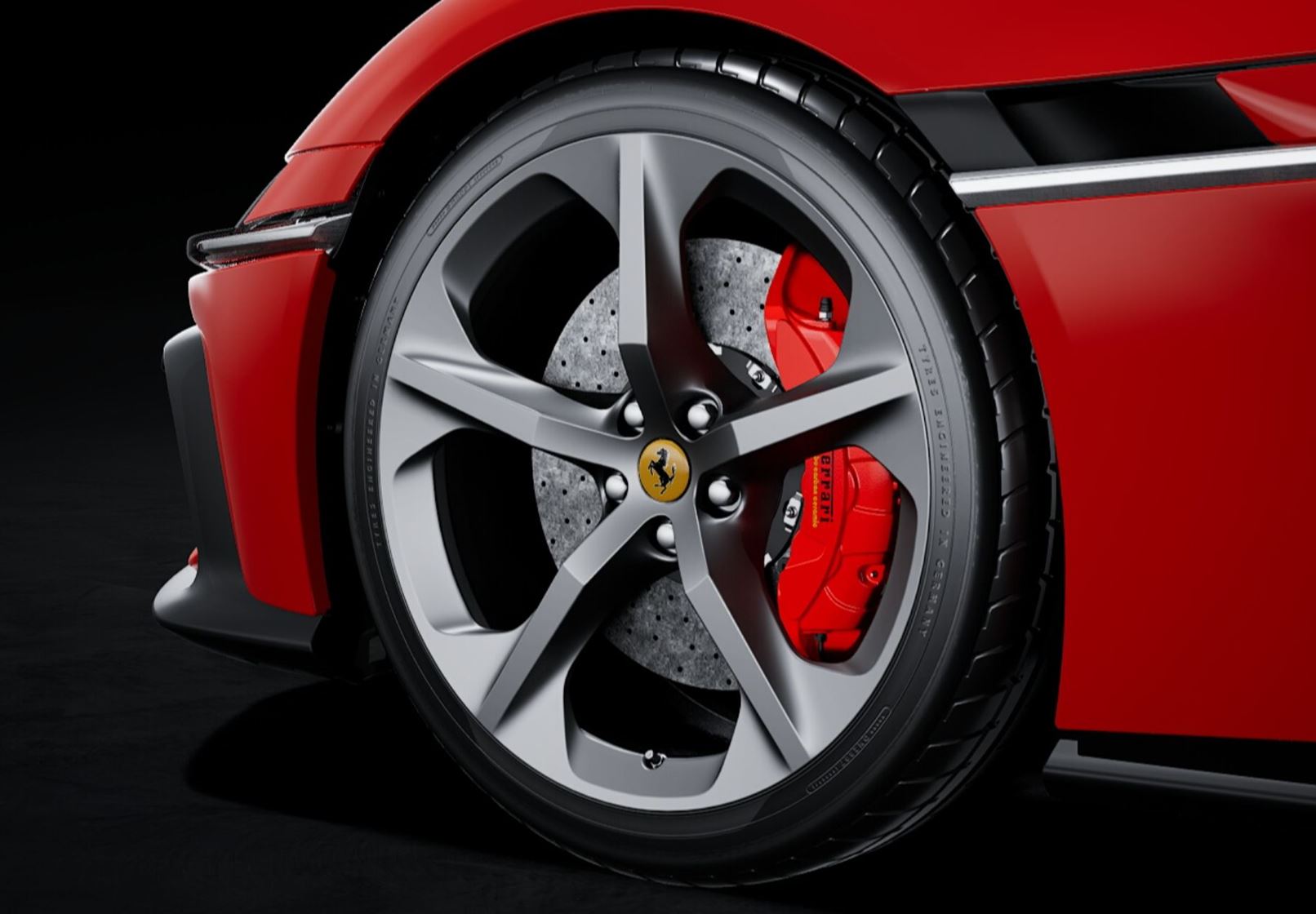 BBR Ferrari 12Cilindri Spider - Corsa Red | 1:18 - Immagine 2