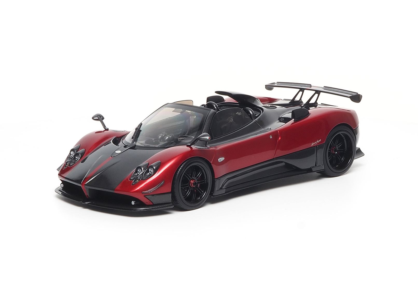 BBR Pagani Zonda Cinque Roadster - Dubai Red | 1:18 - 画像4
