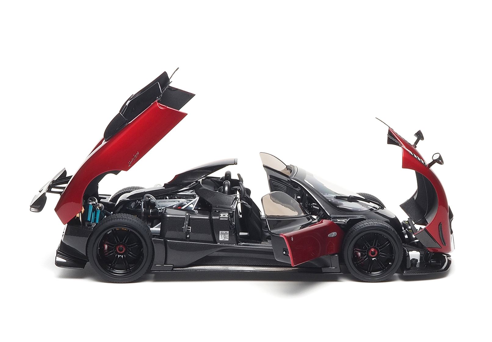 BBR Pagani Zonda Cinque Roadster - Dubai Red | 1:18 - 画像3