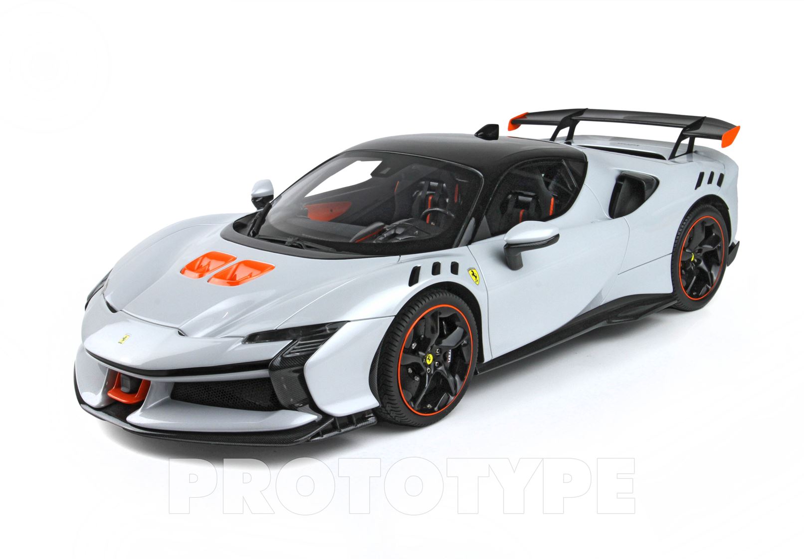 BBR Ferrari SF90XX Stradale - Arctic White | 1:12 – Bild 3