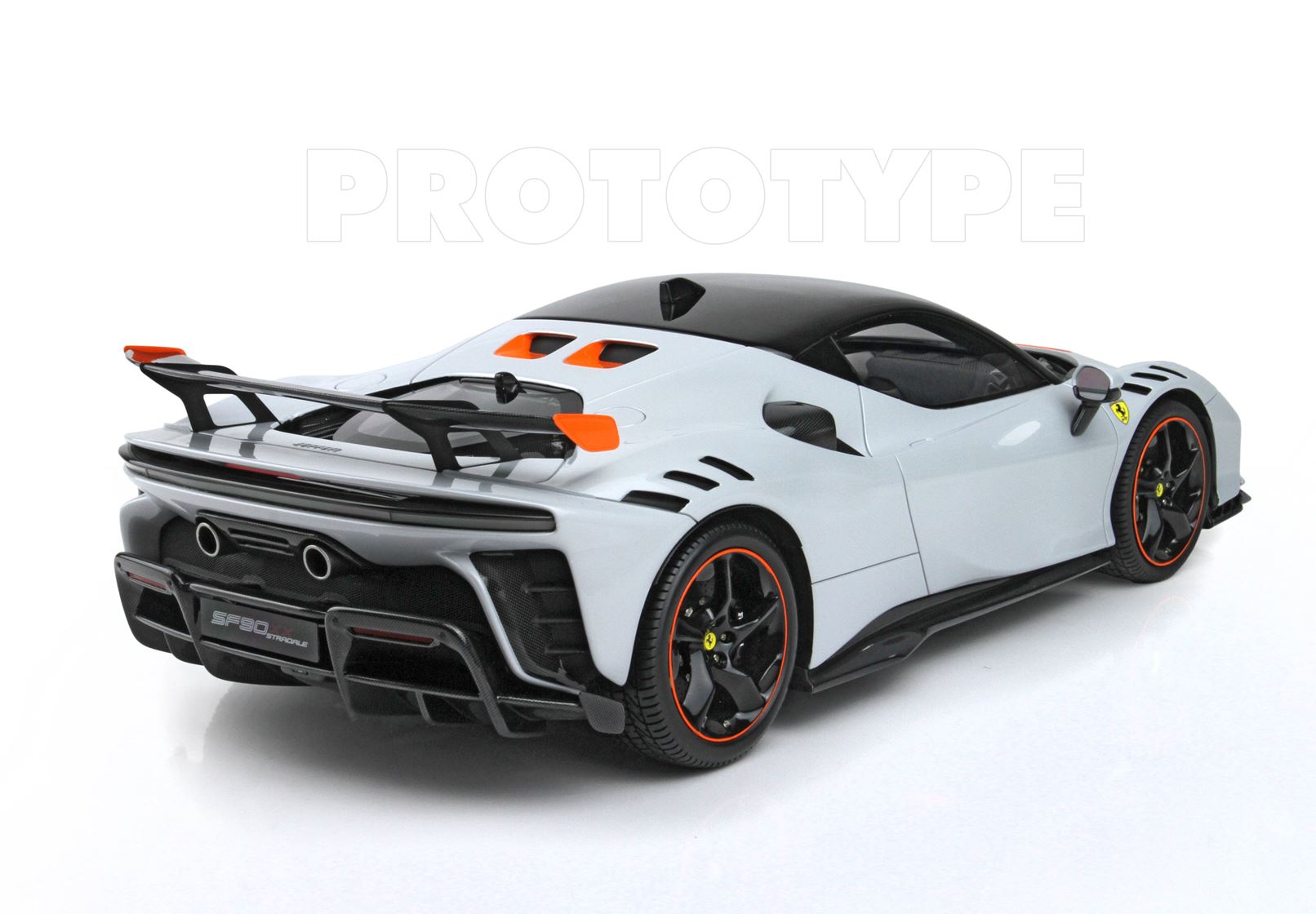 BBR Ferrari SF90XX Stradale - Arctic White | 1:12 – Bild 5