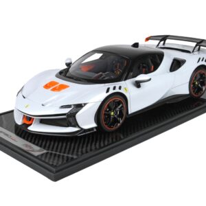 BBR Ferrari SF90XX Stradale - Arctic White | 1:12