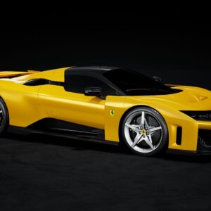 BBR Ferrari F80 Optional Carbon - Triple Layer Yellow | 1:12