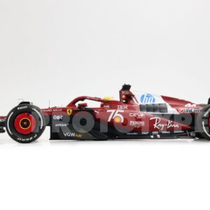 BBR フェラーリ SF25 モナコGP 2025 75周年 シェル ルイス・ハミルトン | 1:12