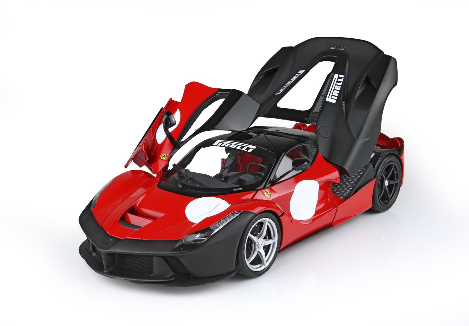 BBR Ferrari LaFerrari Test 2012 - Special Pack - Corsa Red and Matte Black | 1:18 – Bild 4