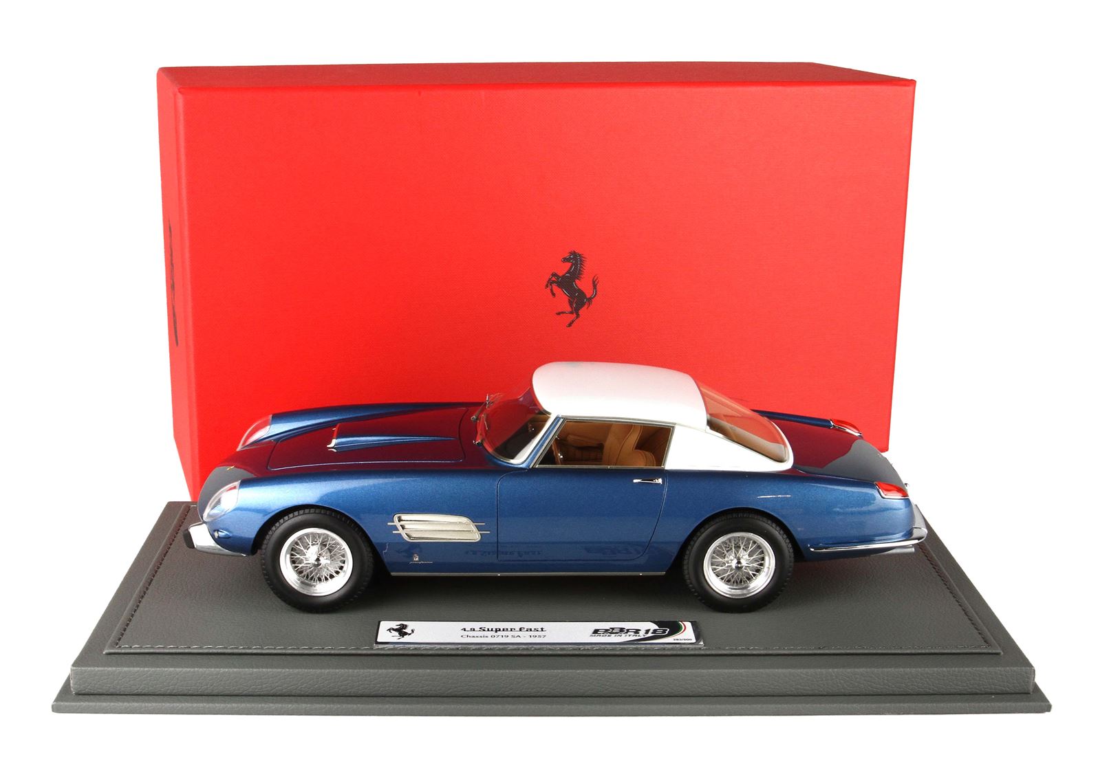 BBR Ferrari 4.9 Superfast S/N 0719 SA Pariser Autosalon 1957 | 1:18 – Bild 6