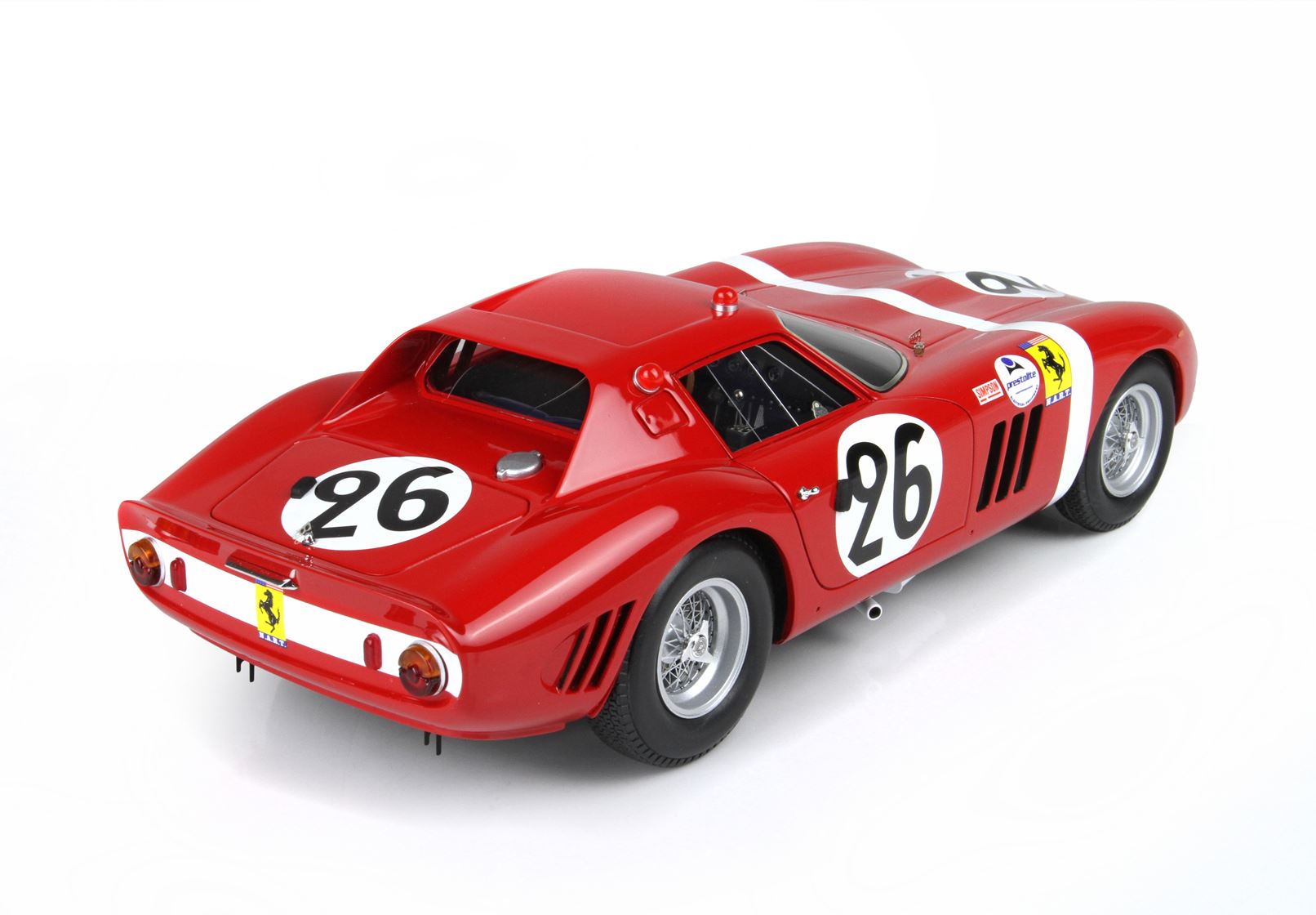 BBR Ferrari 250 GTO 24 H Le Mans 1964 S/N 5571 GT Car N. 26 Hugus - Rosinski | 1:18 – Bild 4