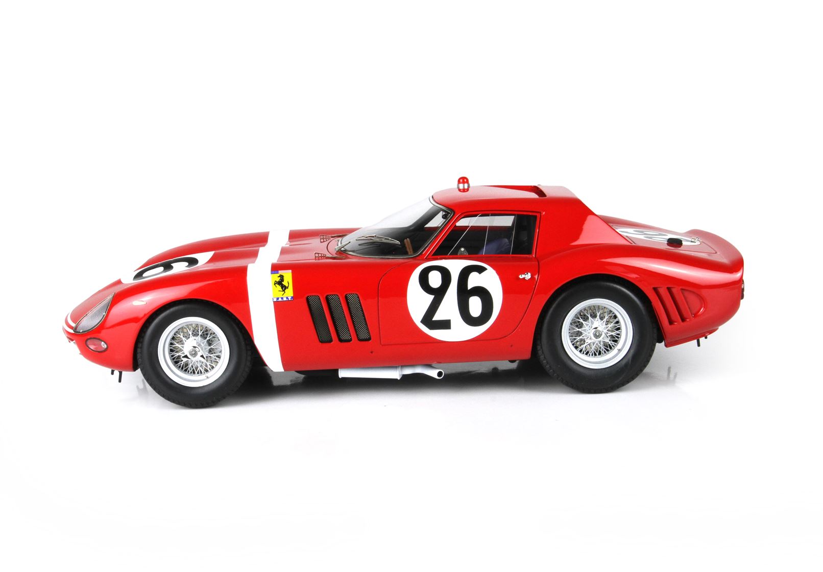 BBR Ferrari 250 GTO 24 H Le Mans 1964 S/N 5571 GT Car N. 26 Hugus - Rosinski | 1:18 – Bild 6