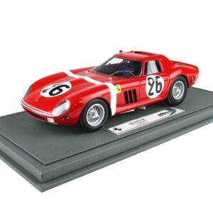 BBR Ferrari 250 GTO 24 H Le Mans 1964 S/N 5571 GT Car N. 26 Hugus - Rosinski | 1:18