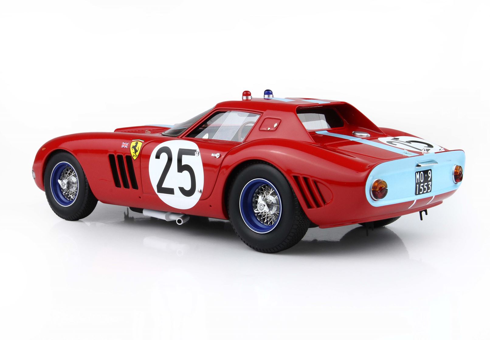 BBR Ferrari 250 GTO 24h Le Mans 1964 S/N 4399 GT Car No. 25 | 1:18 - Image 6