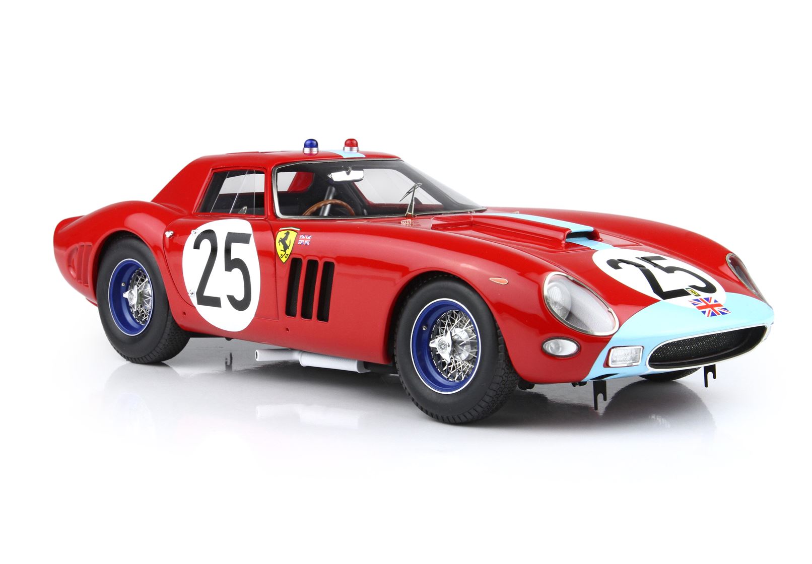 BBR Ferrari 250 GTO 24h Le Mans 1964 S/N 4399 GT Car No. 25 | 1:18 - Image 8