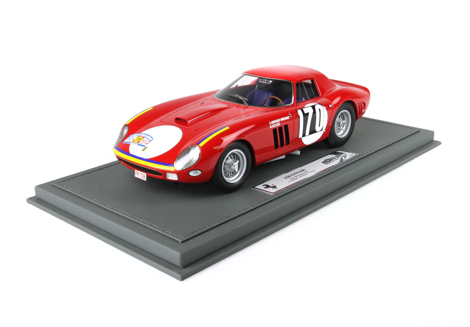 BBR Ferrari 250 GTO Tour de France 1964 Car No. 170 | 1:18