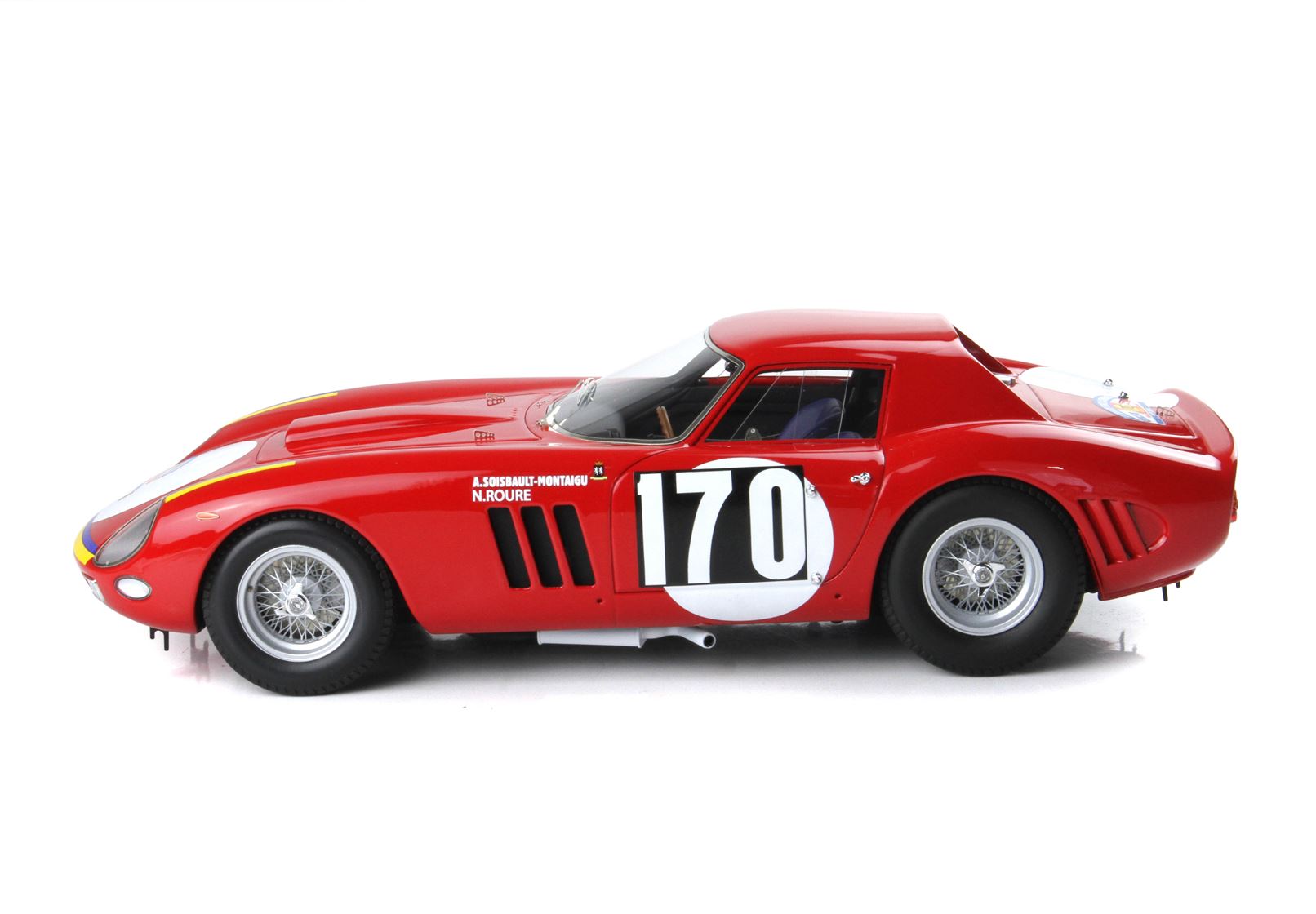 BBR Ferrari 250 GTO Tour de France 1964 Car No. 170 | 1:18 - Image 6