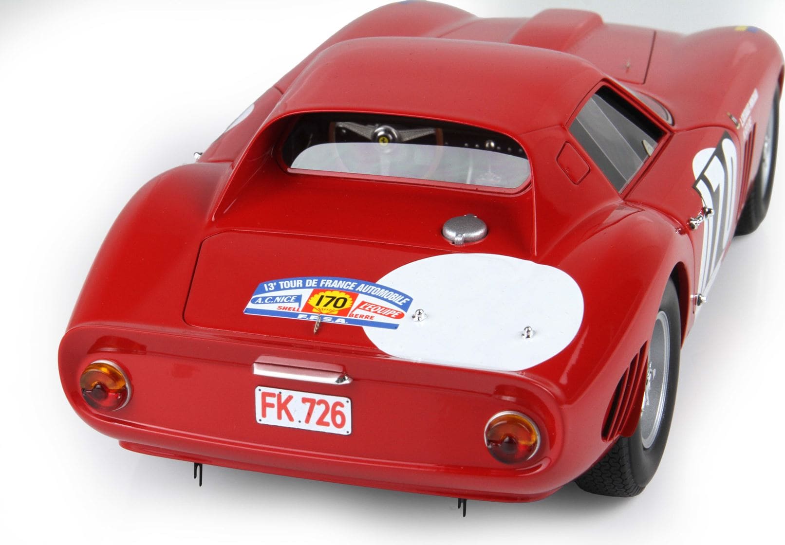 BBR Ferrari 250 GTO Tour de France 1964 Car No. 170 | 1:18 - Image 4