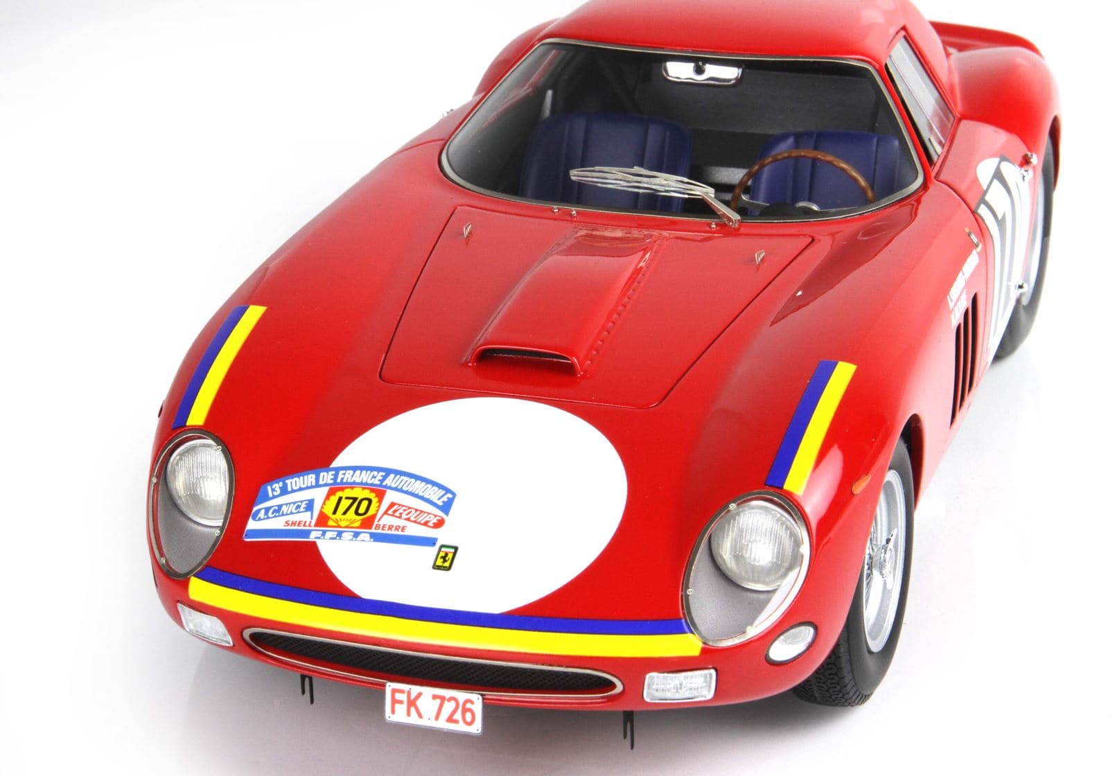 BBR Ferrari 250 GTO Tour de France 1964 Car No. 170 | 1:18 - Image 3