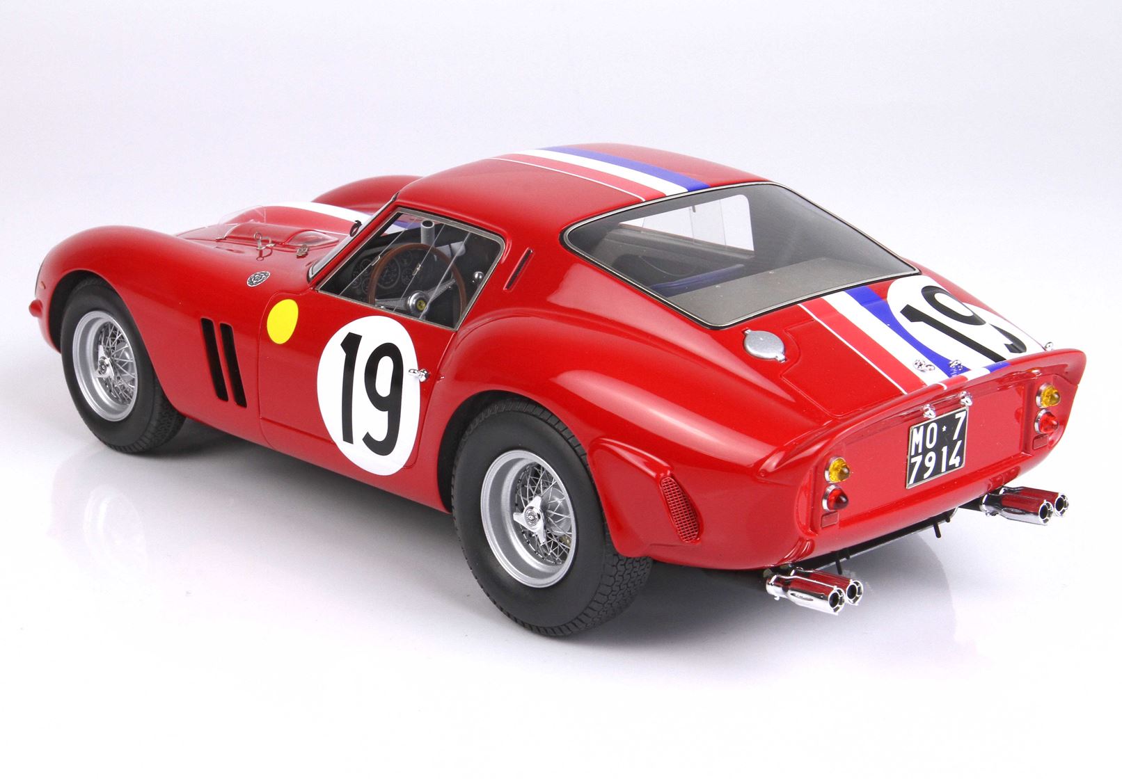 BBR Ferrari 250 GTO 24H Le Mans 1962 SN 3705 GT | 1:18 - Imagen 5