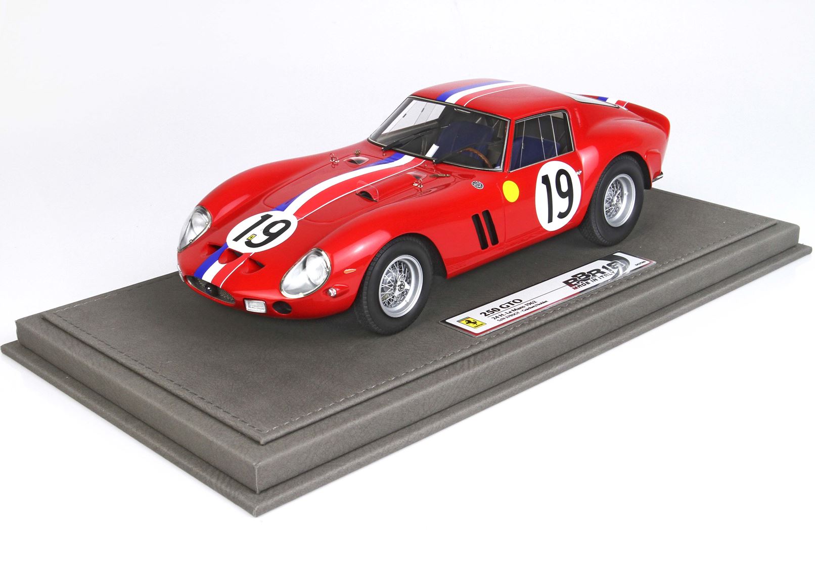 BBR Ferrari 250 GTO 24H Le Mans 1962 SN 3705 GT | 1:18 - Imagen 9