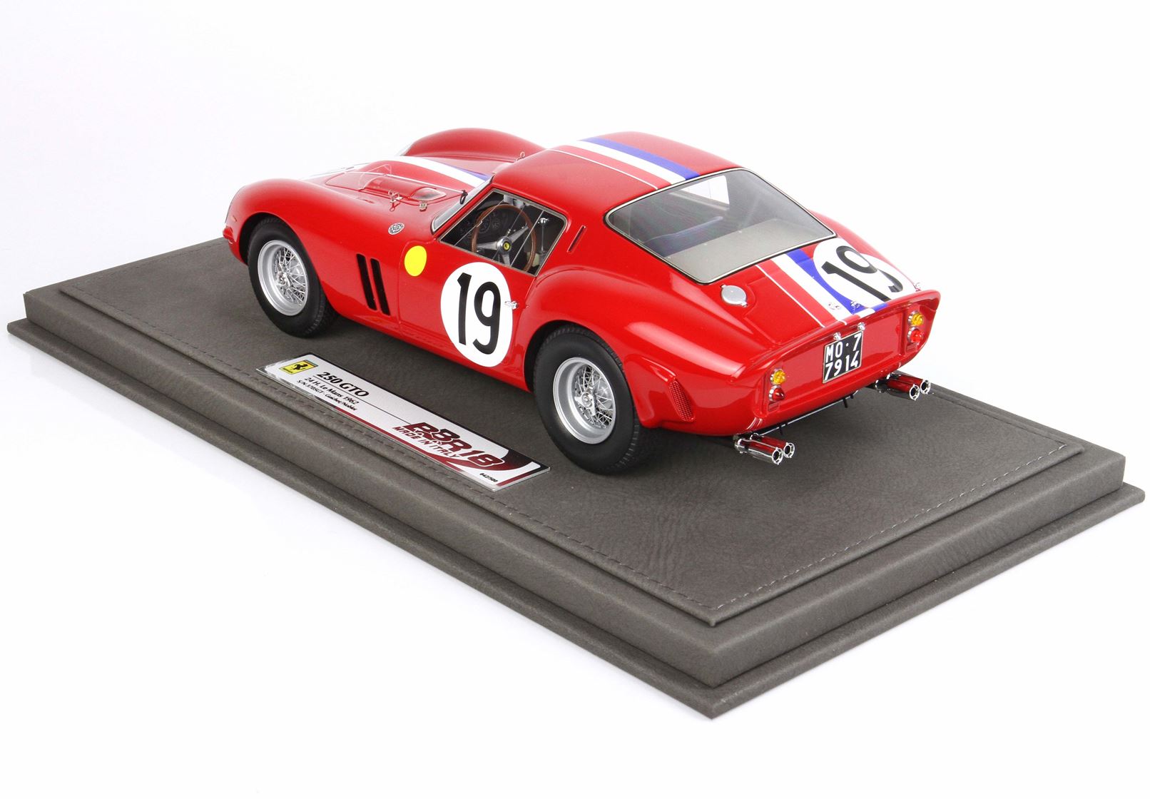 BBR Ferrari 250 GTO 24H Le Mans 1962 SN 3705 GT | 1:18 - Imagen 2