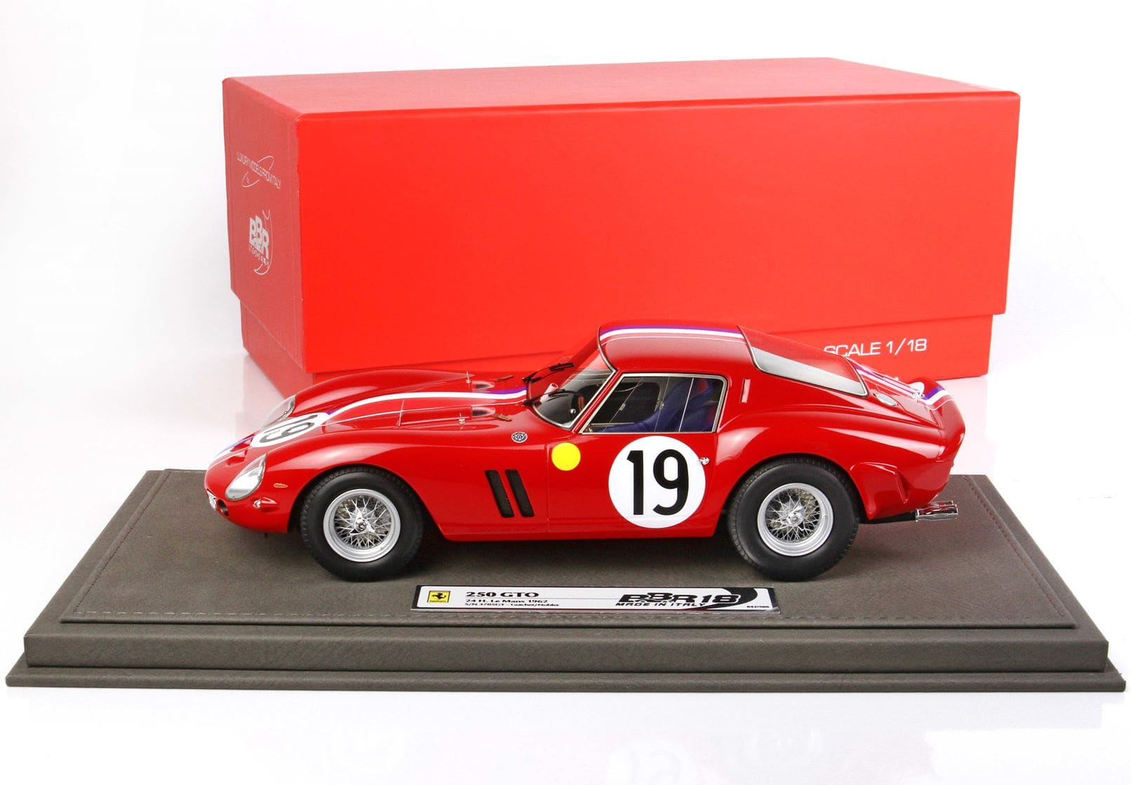 BBR Ferrari 250 GTO 24H Le Mans 1962 SN 3705 GT | 1:18 - Imagen 8