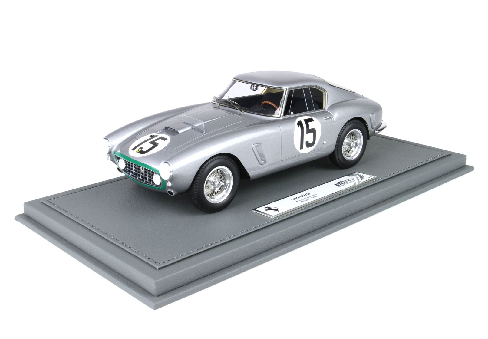 BBR Ferrari 250 SWB 24 Horas Le Mans 1960 Coche N. 15 Whitehead - Taylor | 1:18