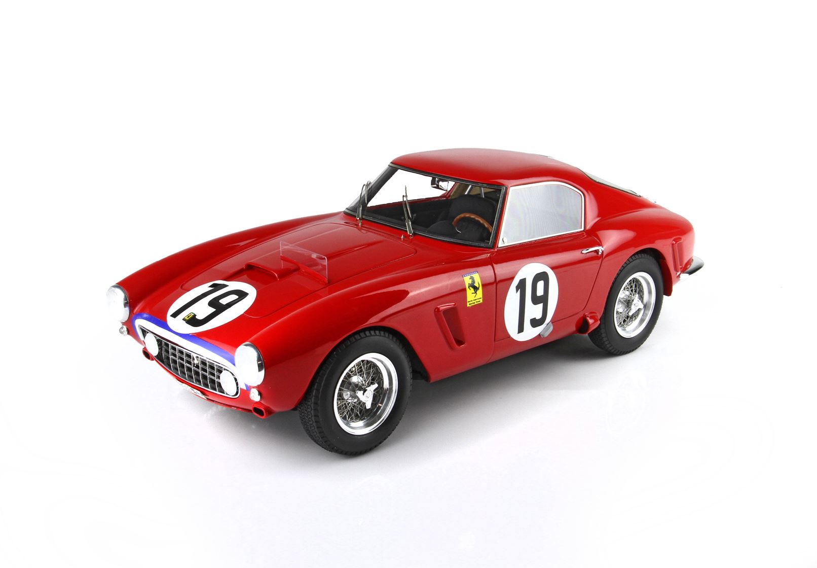 BBR Ferrari 250 SWB 24H Le Mans 1960 N.19 Team NART Hugus - Pabst | 1:18 - Immagine 3
