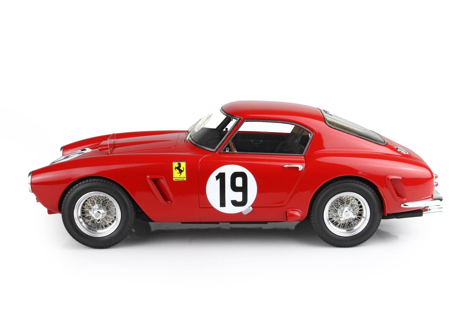 BBR Ferrari 250 SWB 24H Le Mans 1960 N.19 Team NART Hugus - Pabst | 1:18 - Immagine 5