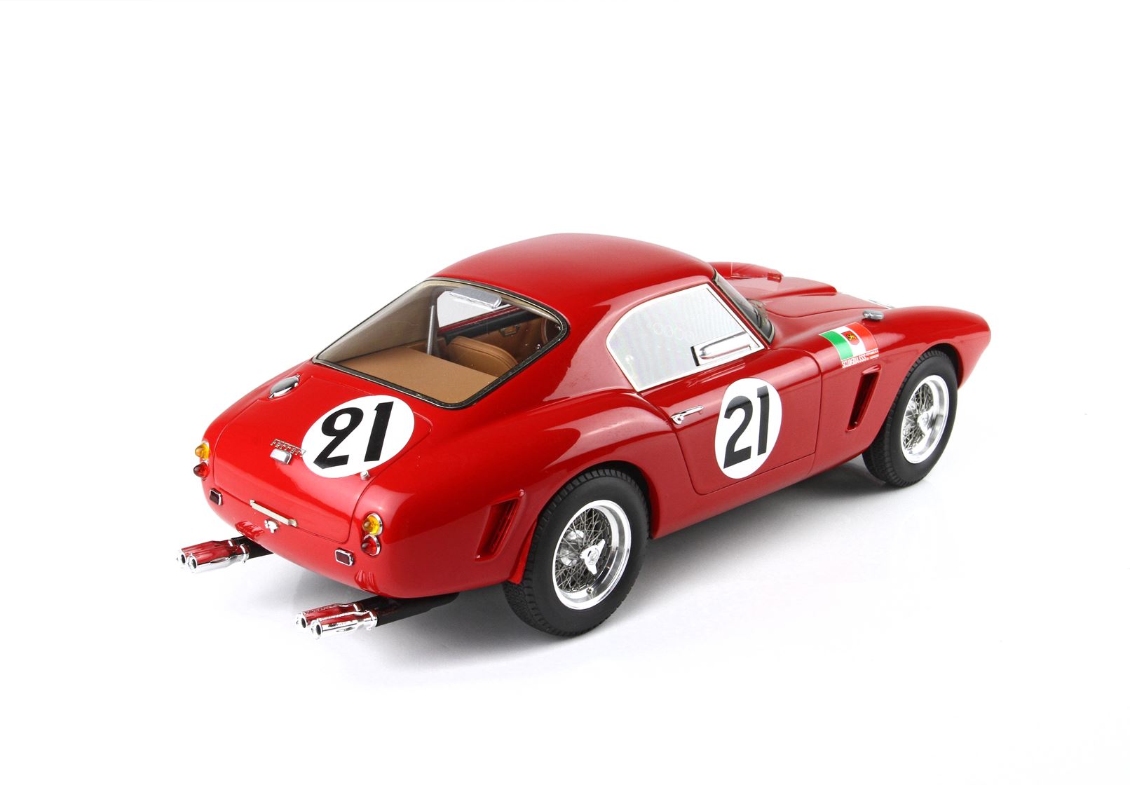 BBR Ferrari 250 SWB 24H Le Mans 1960 Car No. 21 Beurlys - Bianchi | 1:18 - Image 4